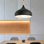 Suspension Luminaire Scandinave Dôme - Noir
