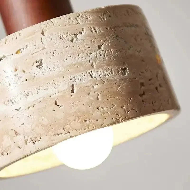 Suspension Luminaire Style Wabi - Sabi Pierre -