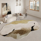 Tapis Abstrait Forme Irrégulière - B