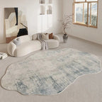 Tapis Abstrait Forme Irrégulière - C