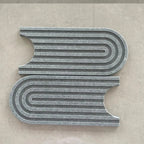 Tapis de Robinet en Diatomite à Séchage Rapide - Gris