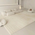 Tapis de Salon Beige Doux Style Scandinave - A