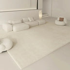Tapis de Salon Beige Doux Style Scandinave - B