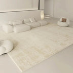 Tapis de Salon Beige Doux Style Scandinave - D