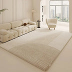 Tapis de Salon Beige Doux Style Scandinave - I