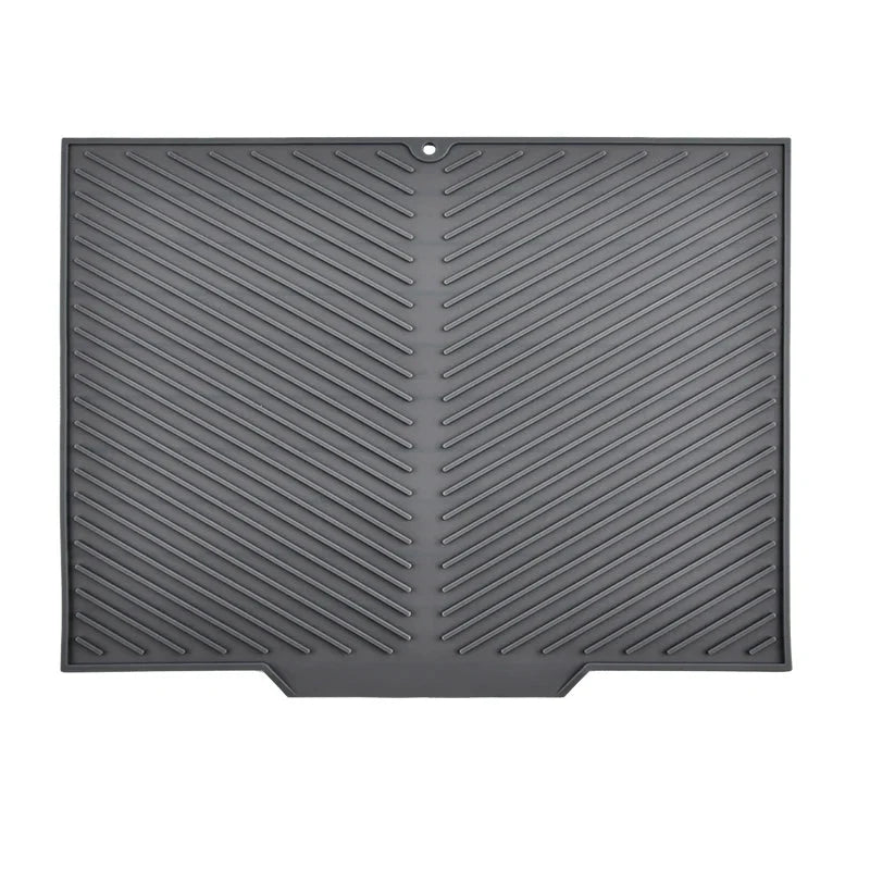 Tapis Égouttoir Vaisselle Silicone - Gris