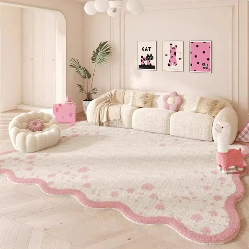 Tapis Fille Forme Irrégulière - A
