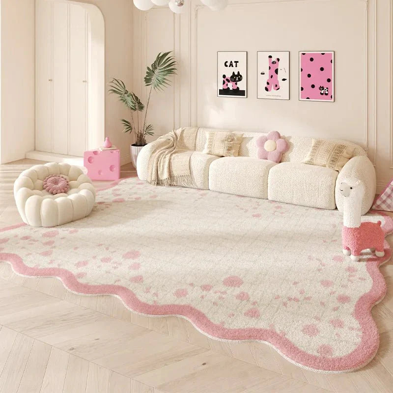 Tapis Fille Forme Irrégulière - A