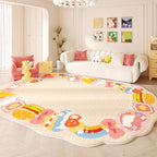 Tapis Fille Forme Irrégulière - B