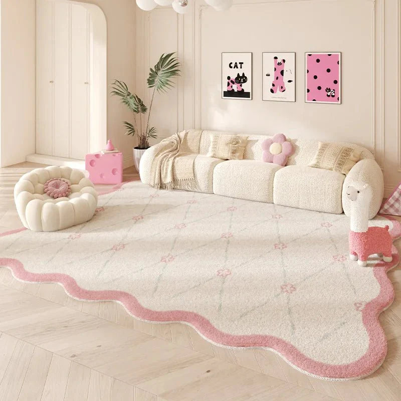 Tapis Fille Forme Irrégulière - C