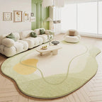 Tapis Forme Douce Irrégulière et asymétrique - D