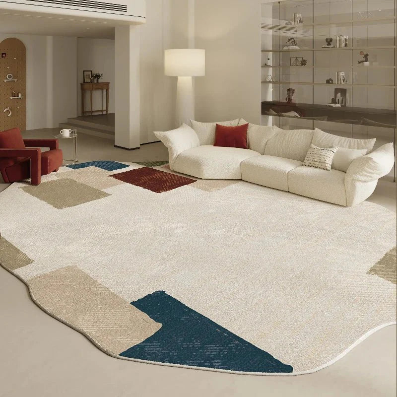 Tapis Forme Organique Design Asymétrique - A