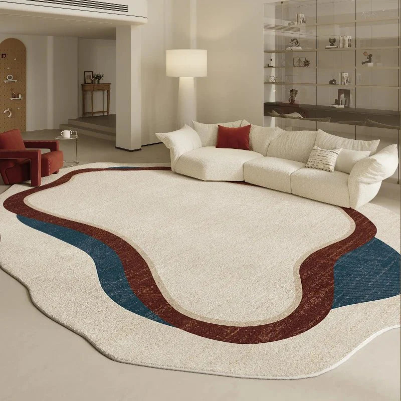 Tapis Forme Organique Design Asymétrique - A