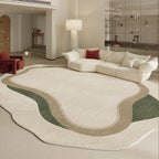 Tapis Forme Organique Design Asymétrique - A