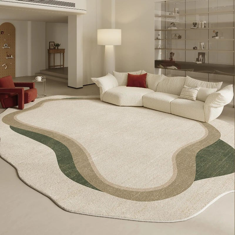 Tapis Forme Organique Design Asymétrique - A