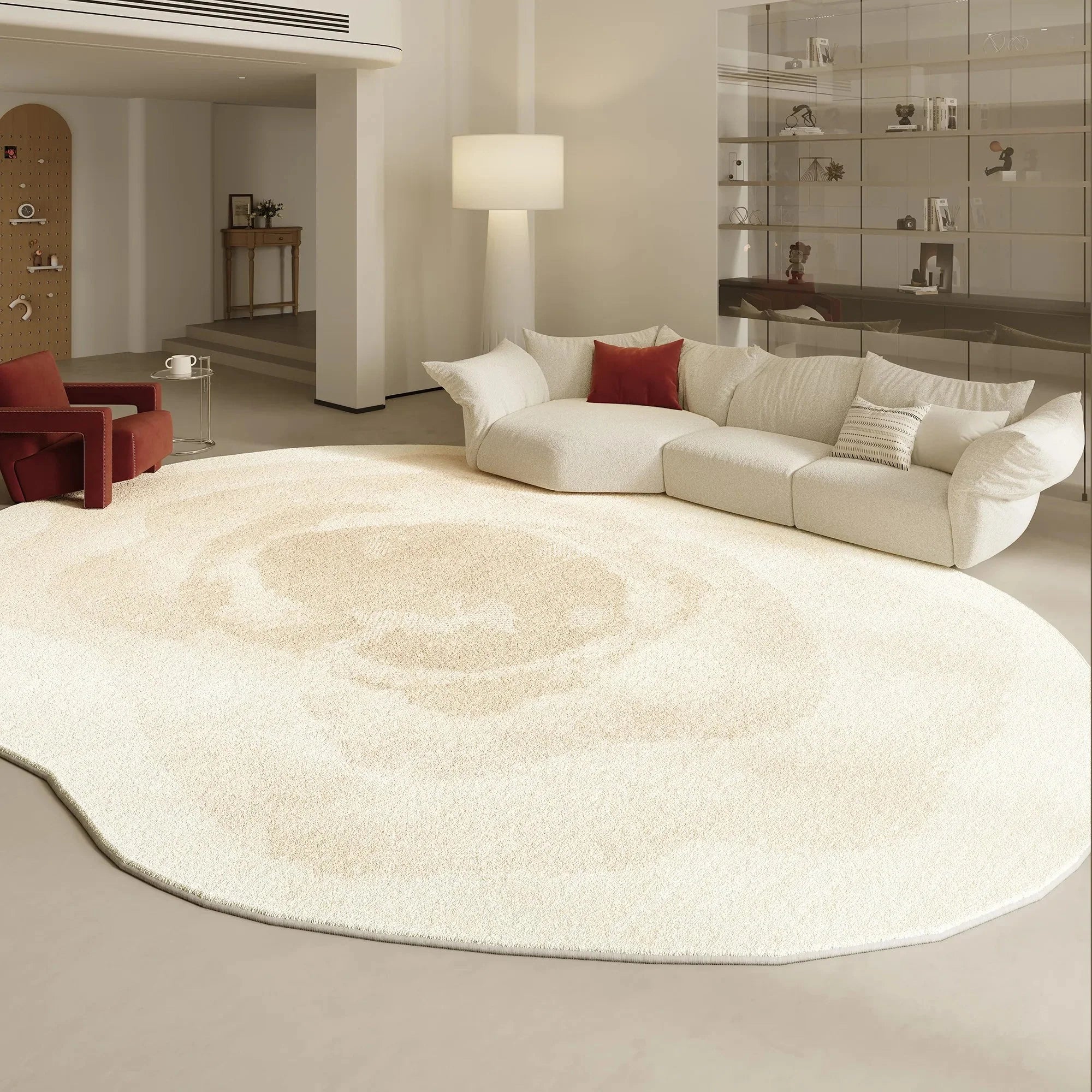 Tapis Forme Organique Design Asymétrique - B