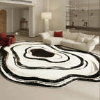 Tapis Forme Organique Design Asymétrique - D