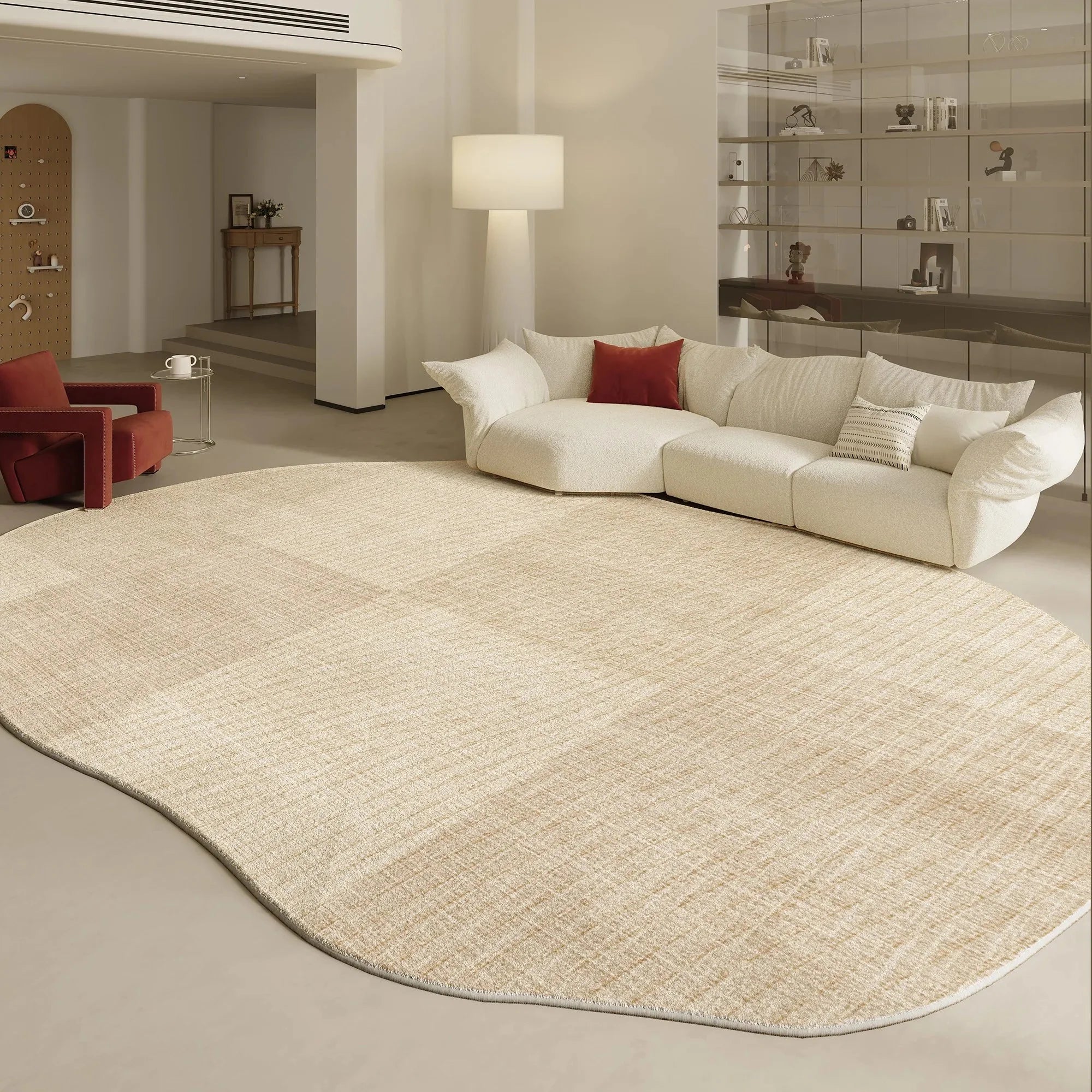 Tapis Forme Organique Design Asymétrique - G