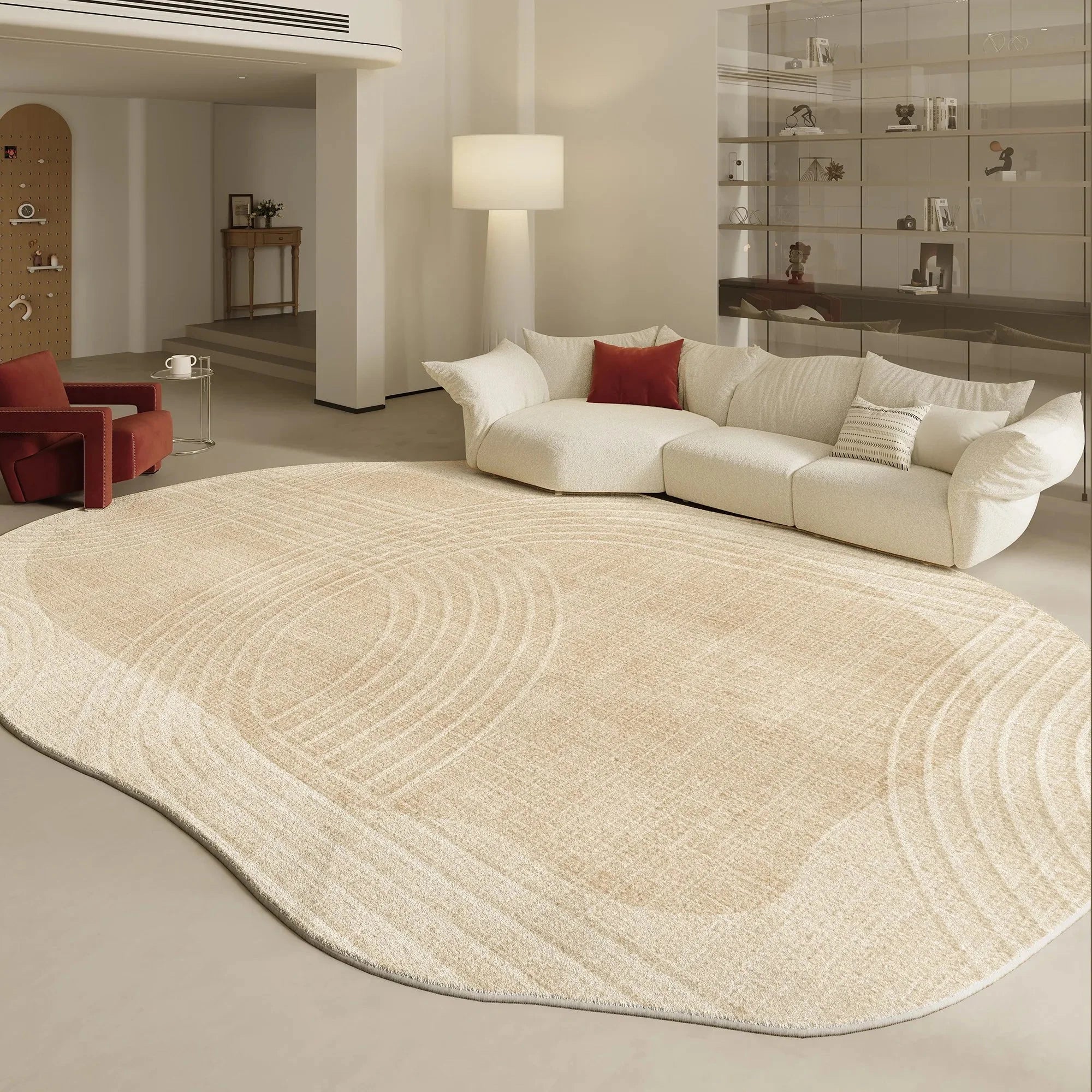 Tapis Forme Organique Design Asymétrique - I
