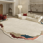 Tapis Forme Organique Design Asymétrique - J