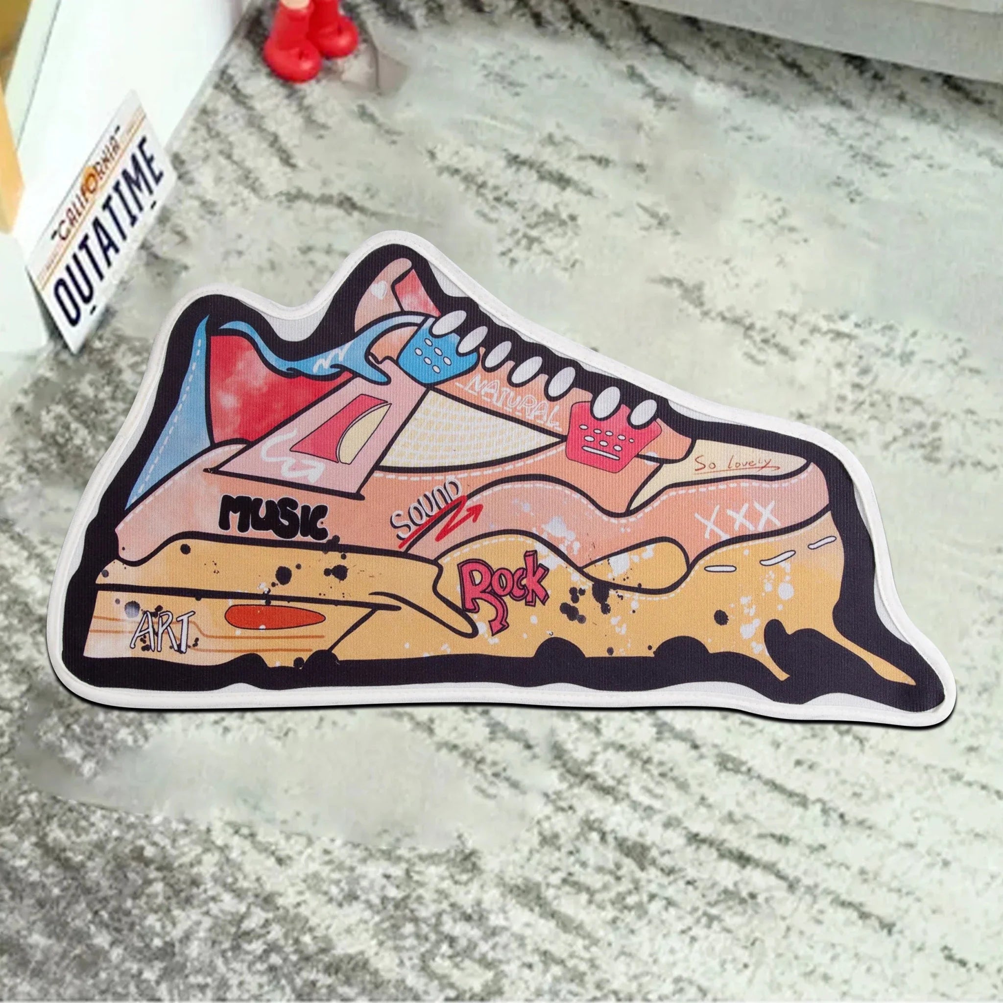 Tapis Forme Sneaker Original - 70X38cm