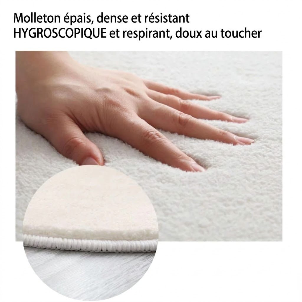 Tapis Minimaliste Forme Organique - C