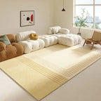 Tapis Moderne Géométrique Lignes Continues - B