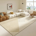 Tapis Moderne Géométrique Lignes Continues - C
