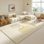 Tapis Moderne Géométrique Lignes Continues - M