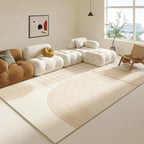 Tapis Moderne Géométrique Lignes Continues - N