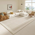 Tapis Moderne Géométrique Lignes Continues - O