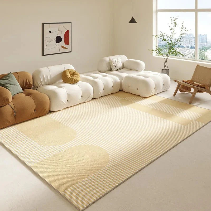 Tapis Moderne Géométrique Lignes Continues - R