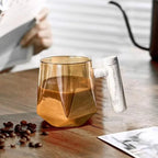 Tasse Auto - Mélangeuse en Verre et Bois - A