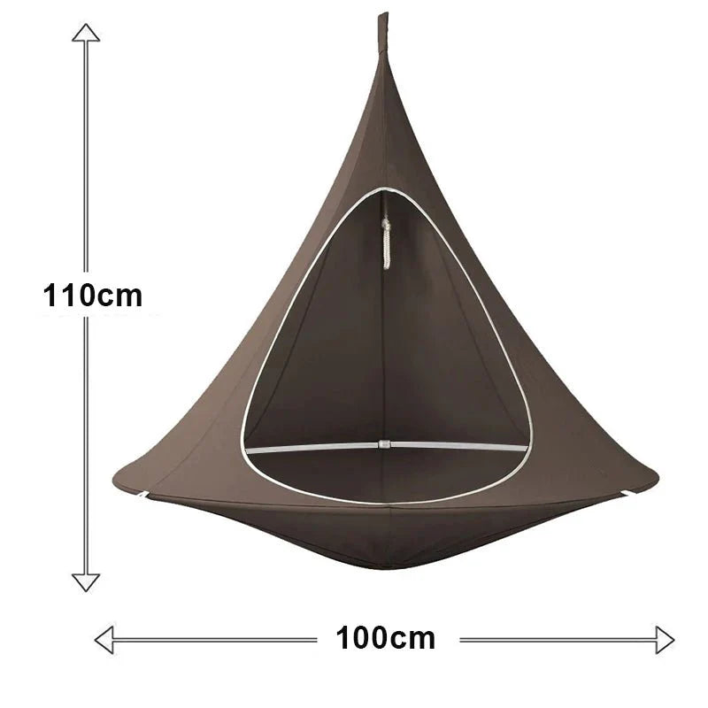 Tente Suspendue Arbre - Marron