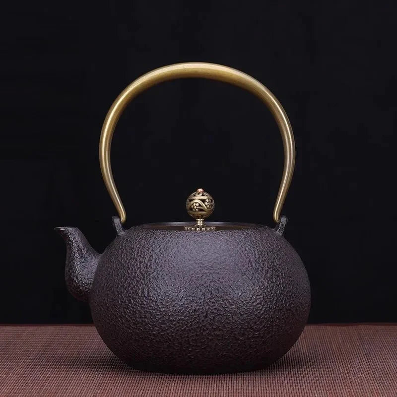 Théière Japonaise 1.2L en Fonte Tetsubin -