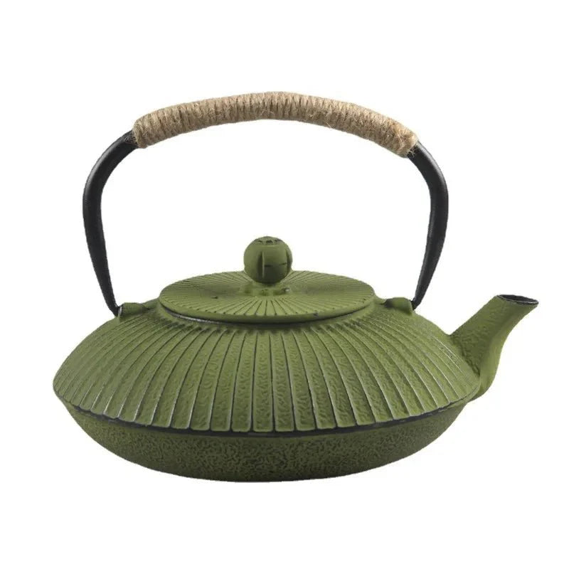 Théière Japonaise en Fonte Forme Plate 800ML - A