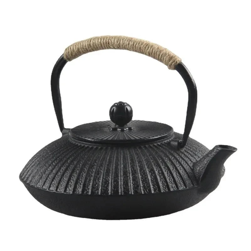 Théière Japonaise en Fonte Forme Plate 800ML - A