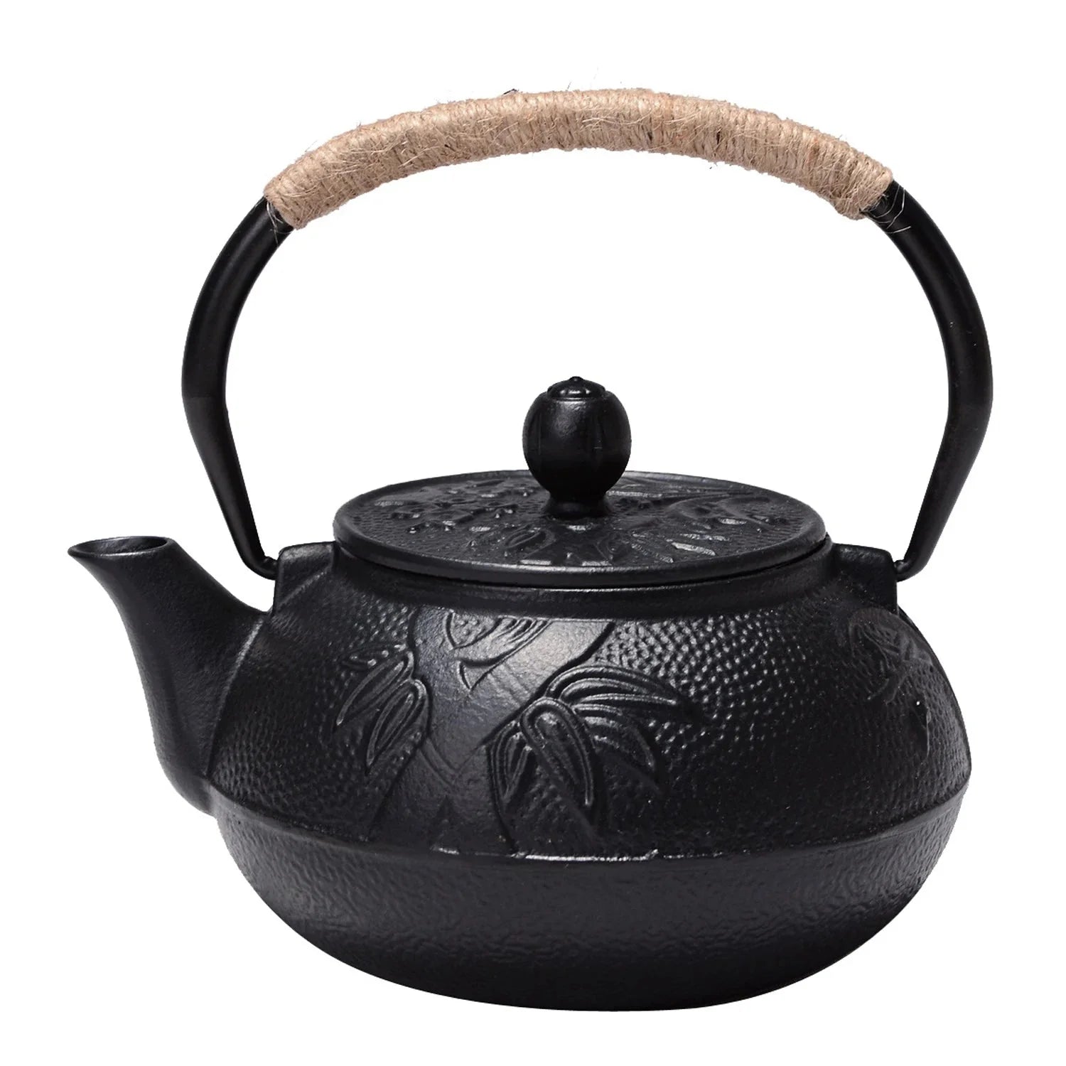 Théière Japonaise en Fonte Noire 600ml - A