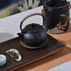 Théière Japonaise en Fonte Noire 600ml - A