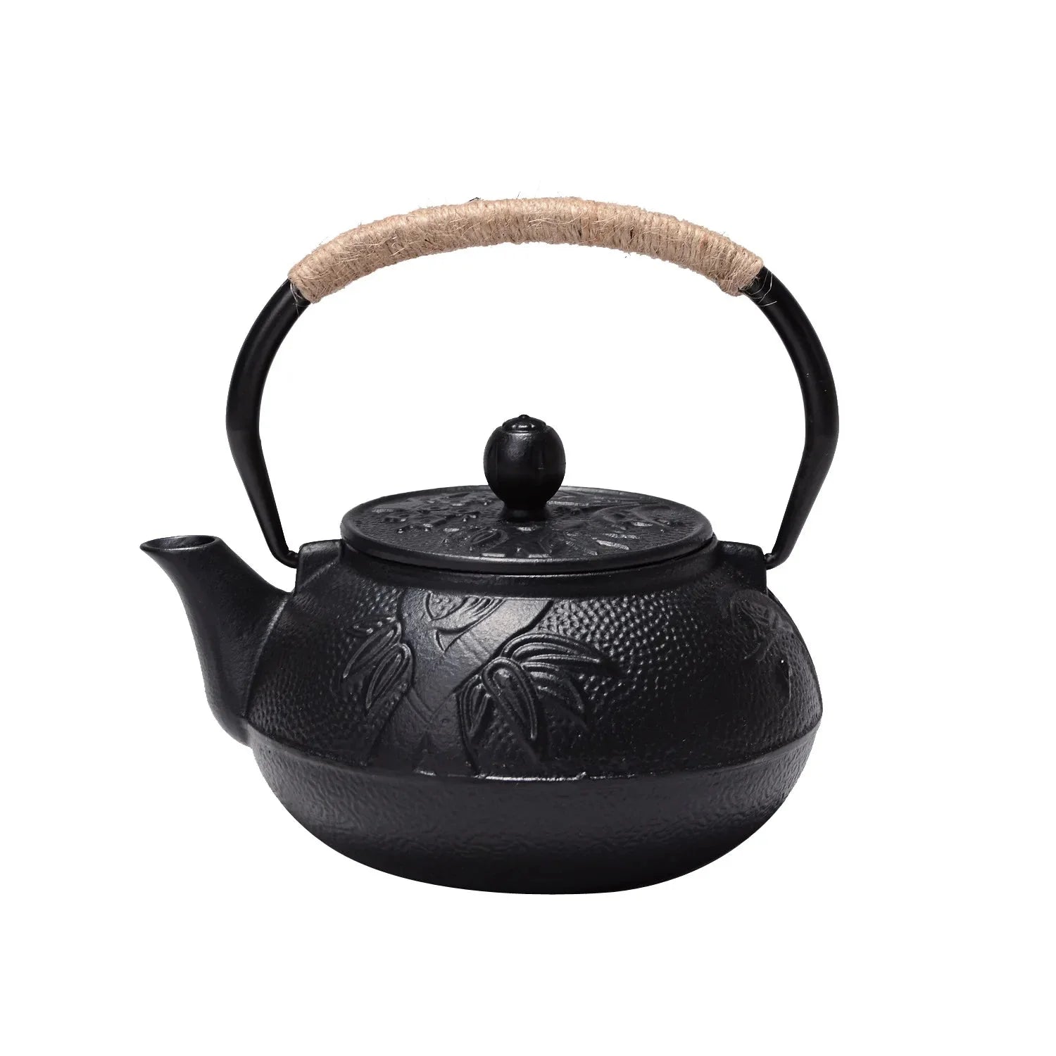 Théière Japonaise en Fonte Noire 600ml - B