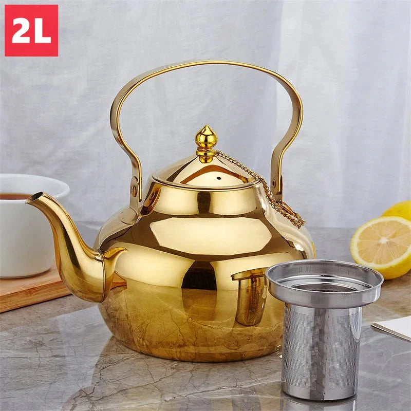 Théière Orientale en Inox - I