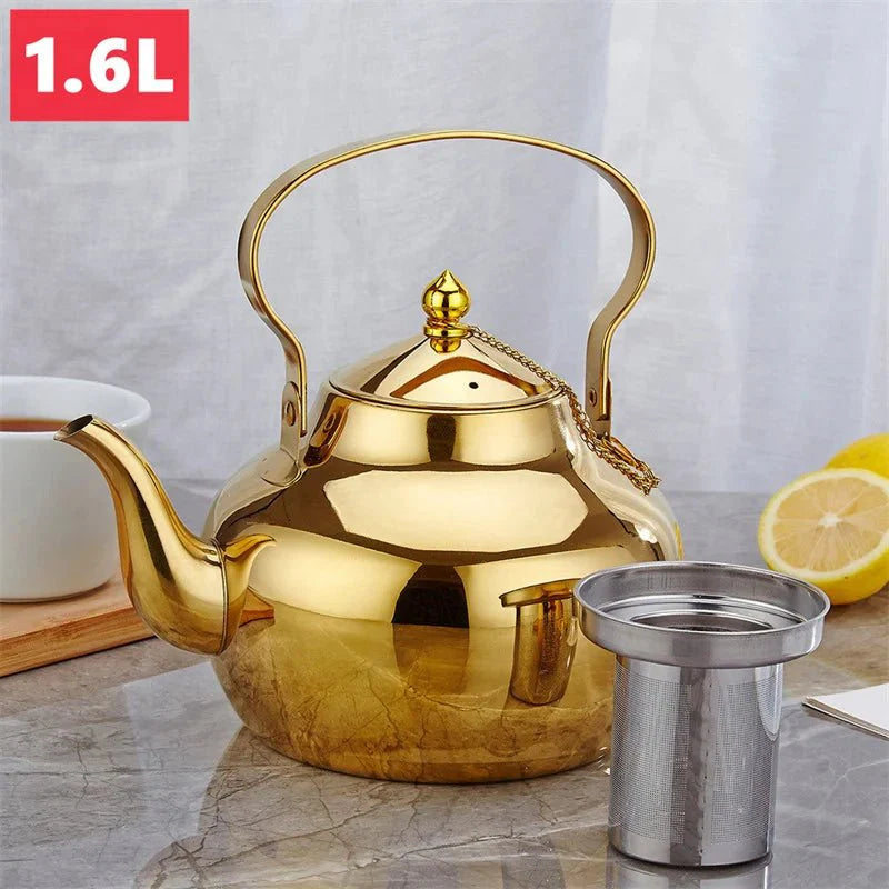 Théière Orientale en Inox - J