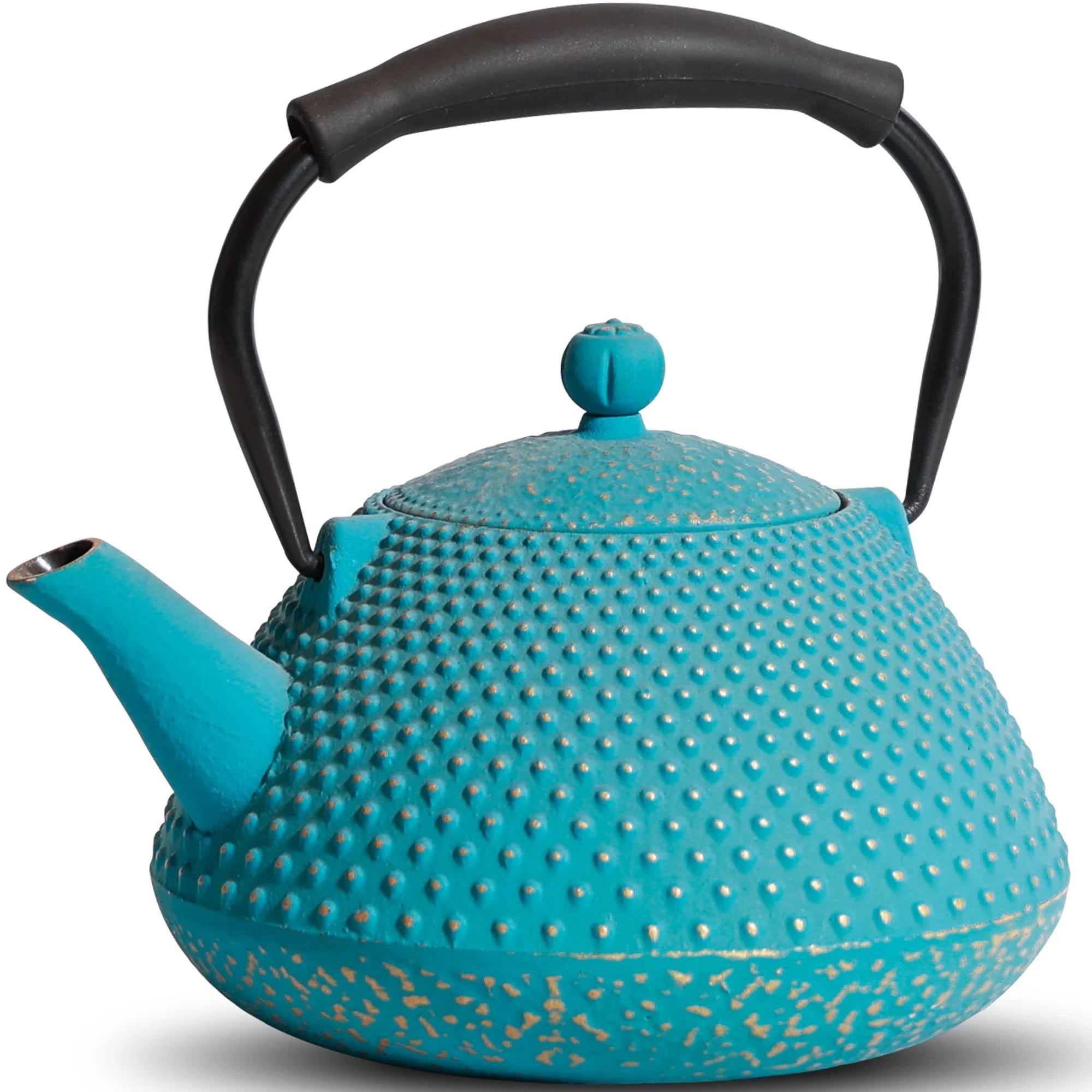 Théière Traditionnelle en Fonte Émaillée 800ML - Bleu