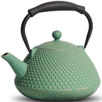 Théière Traditionnelle en Fonte Émaillée 800ML - Vert