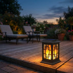 Lanterne Exterieur Effet Flamme