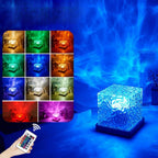 Veilleuse Cristal Cube RGB -
